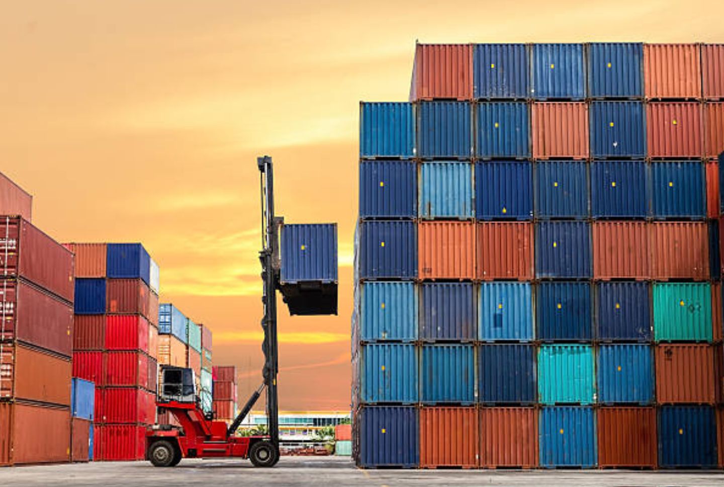 businessman logistics cargo
